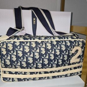 Auth DIOR Trotter Camera Bag